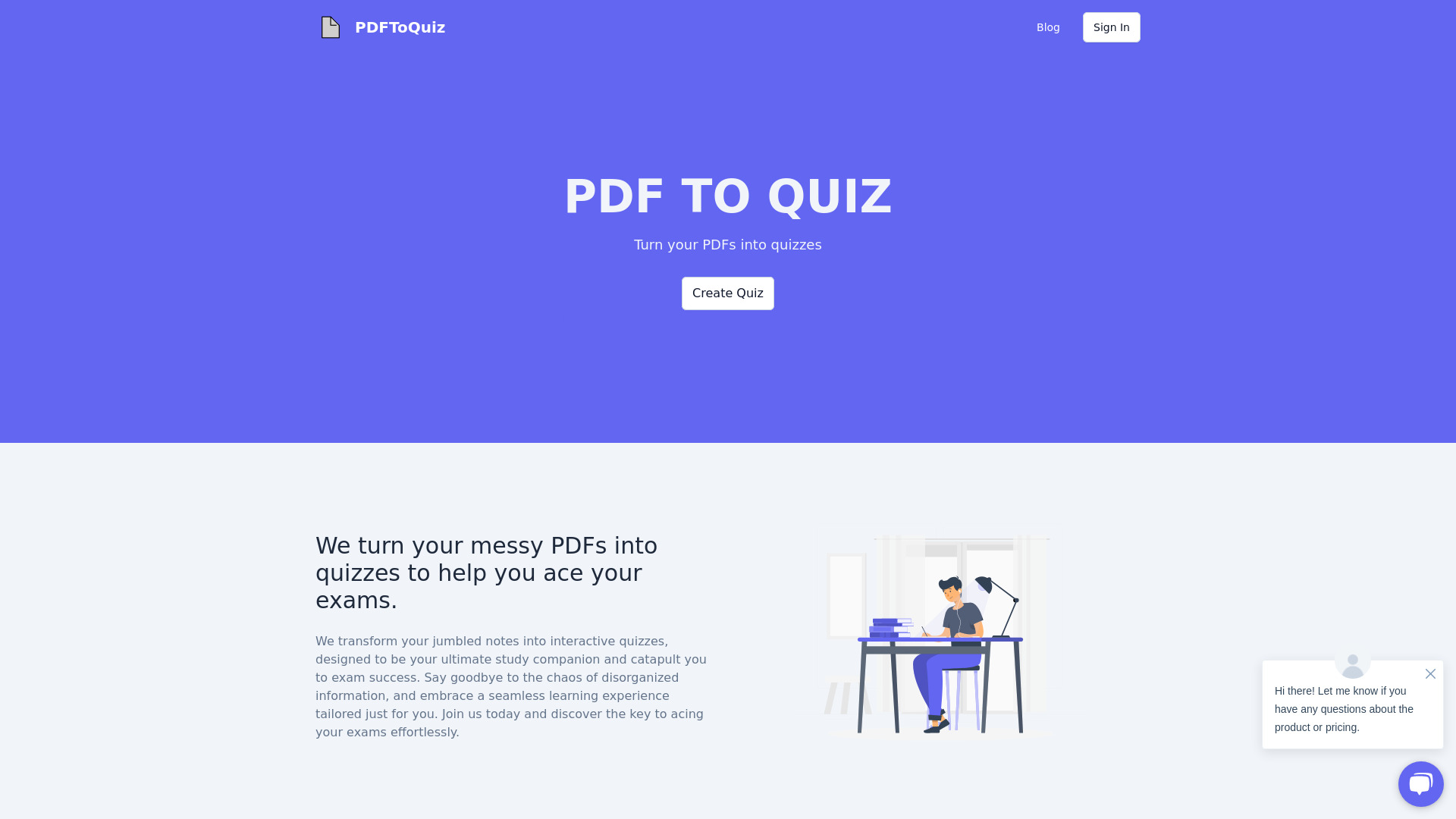 PDFToQuiz logo