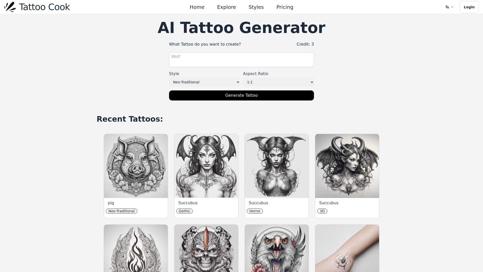 Tattoo Cook logo