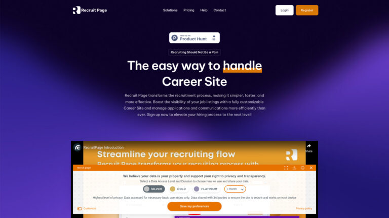 New Recruit Page AI Tool Review