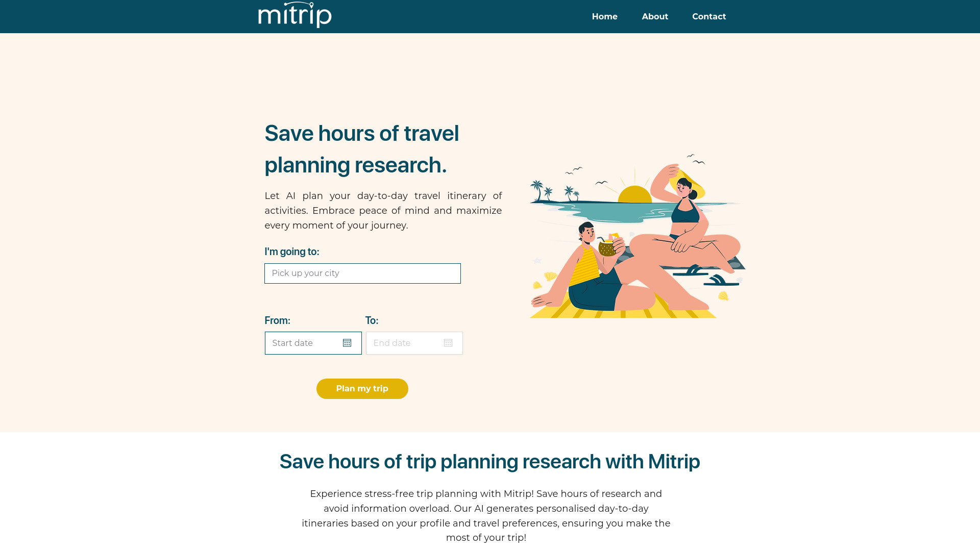 Mitrip logo