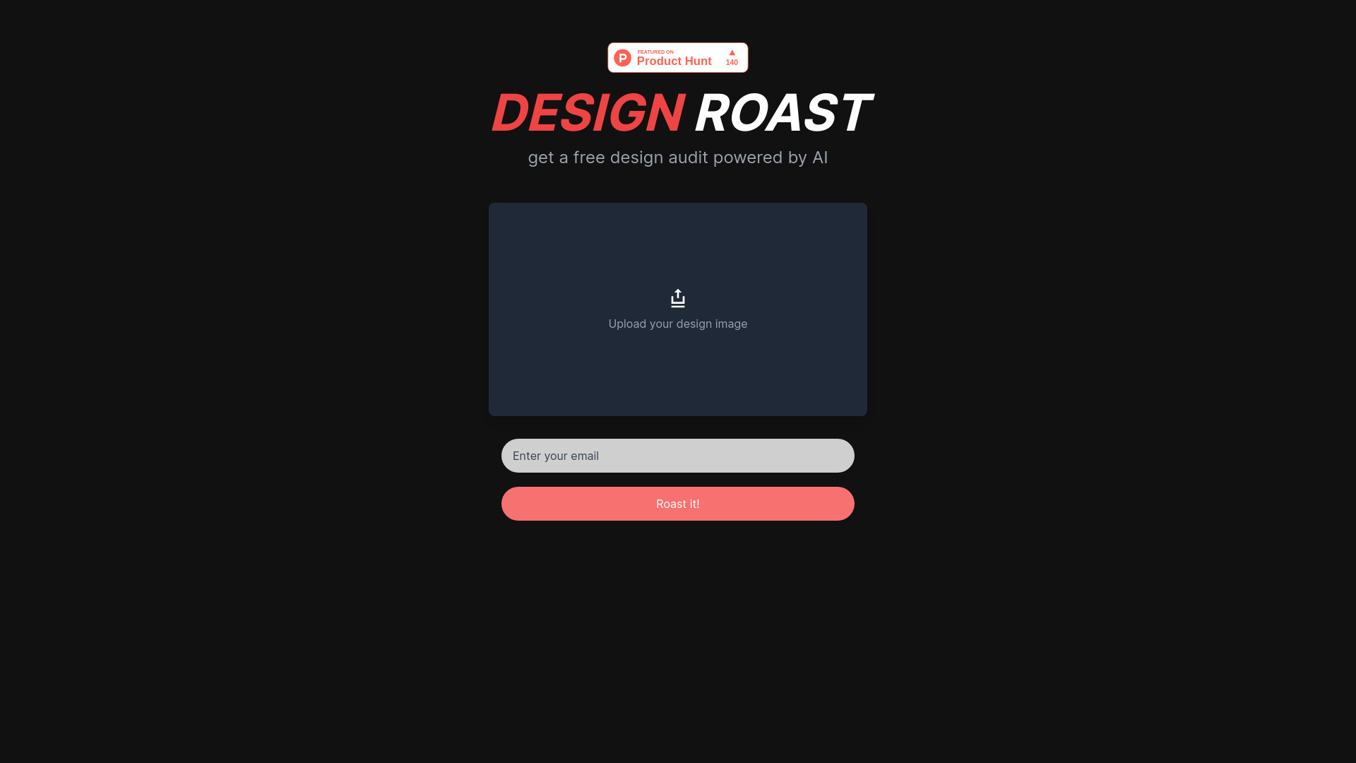 Roast My Design logo