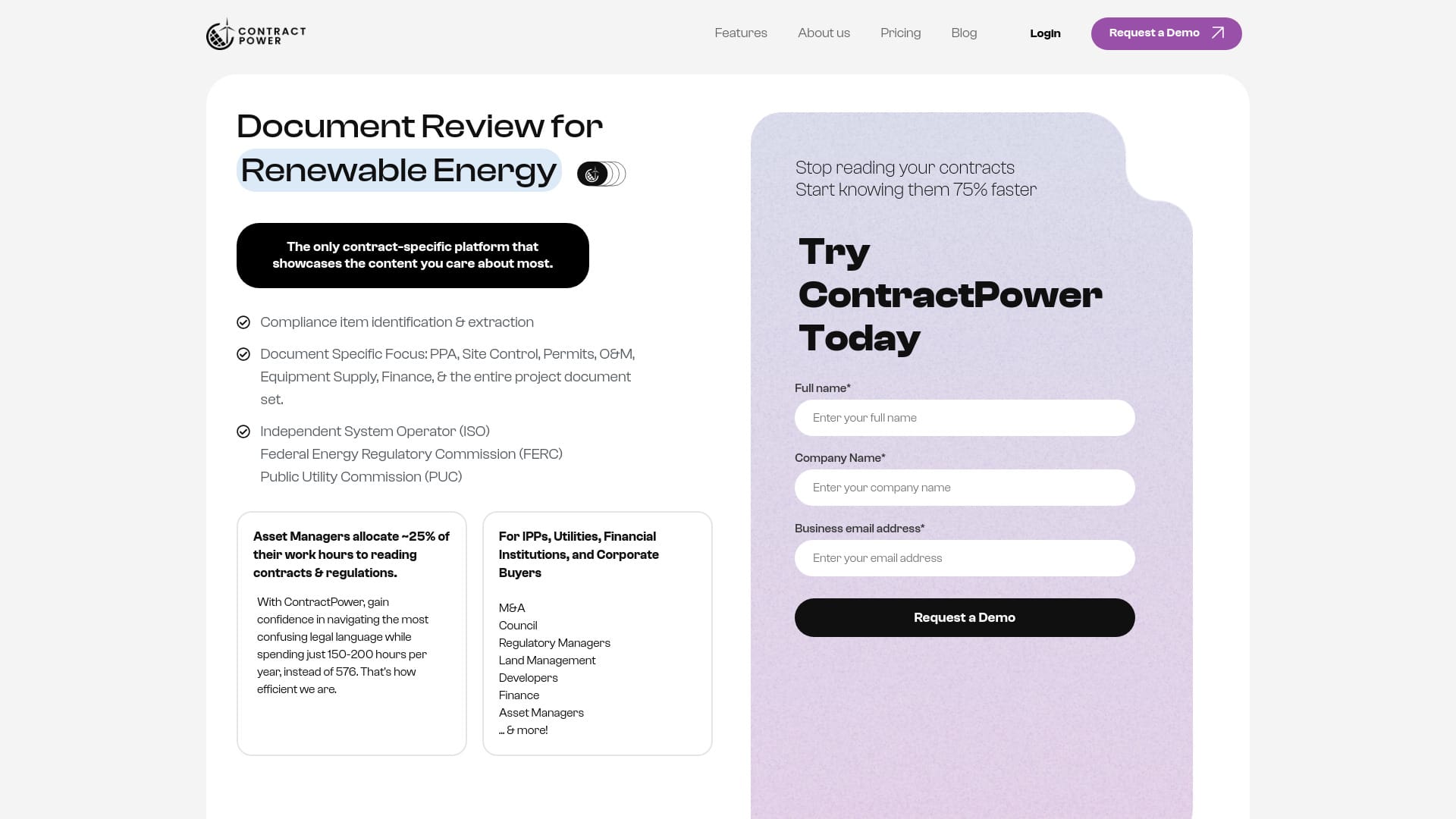 Contract Power logo