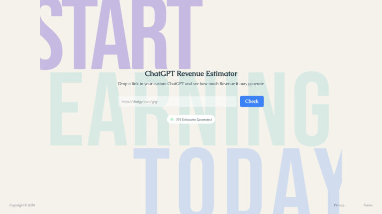 Powerful Chatgpt Revenue Estimator AI Tool Review