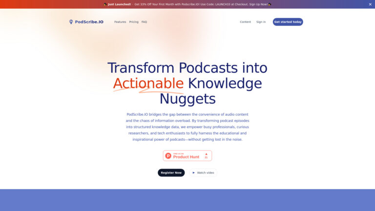 Powerful Podscribe.io AI Tool Review