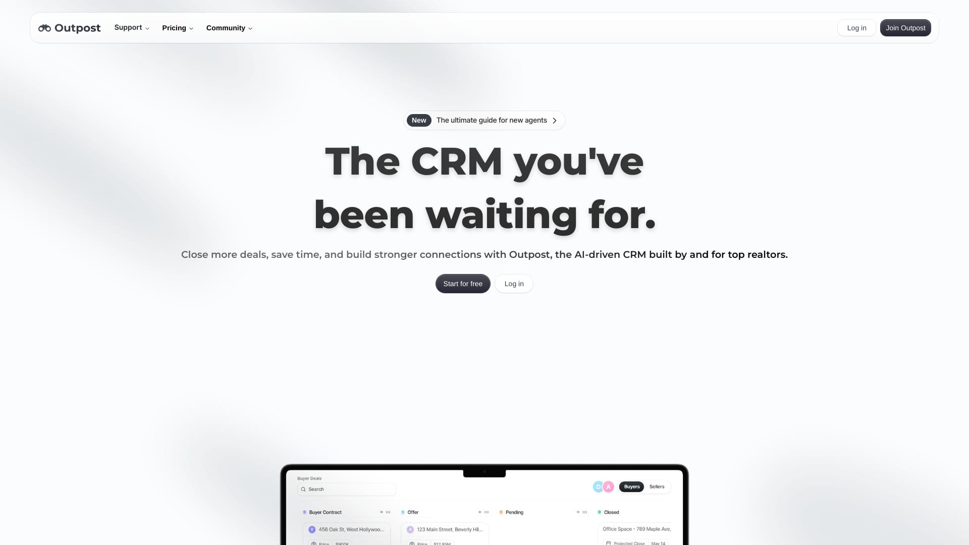 Outpost CRM logo