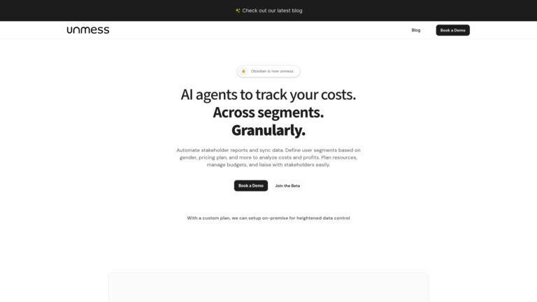 New Unmess AI Tool Review
