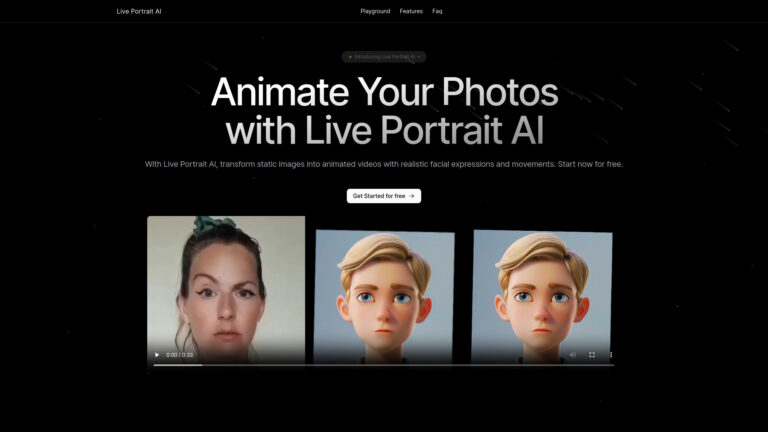 Advanced Live Portrait AI AI Tool Review