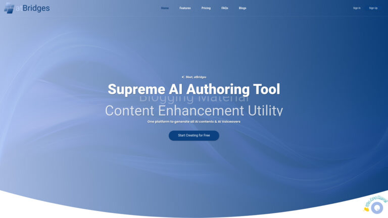 Advanced Atbridges.ai AI Tool Review