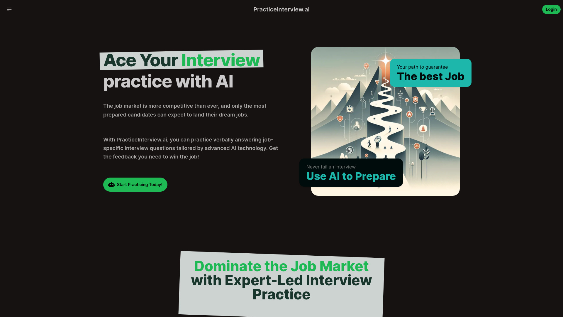 PracticeInterview.ai logo