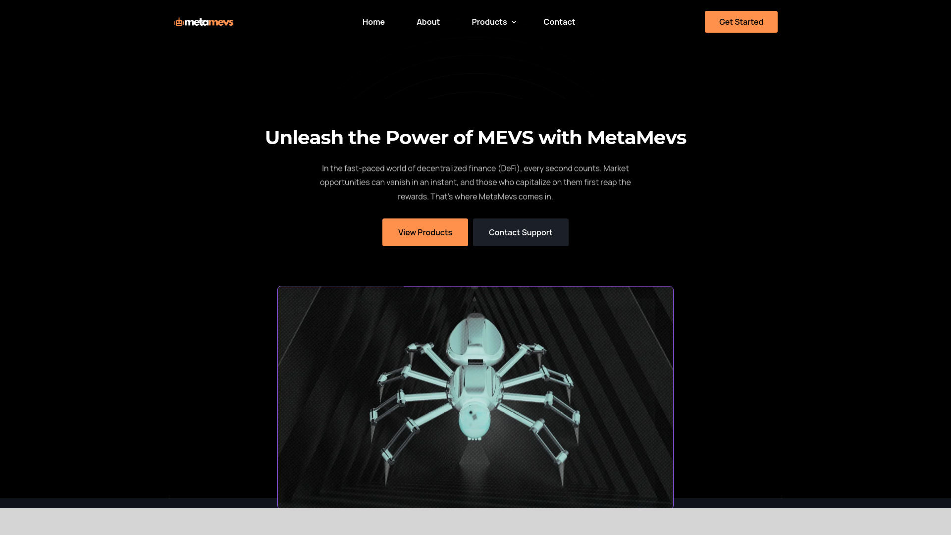 MetaMevs logo