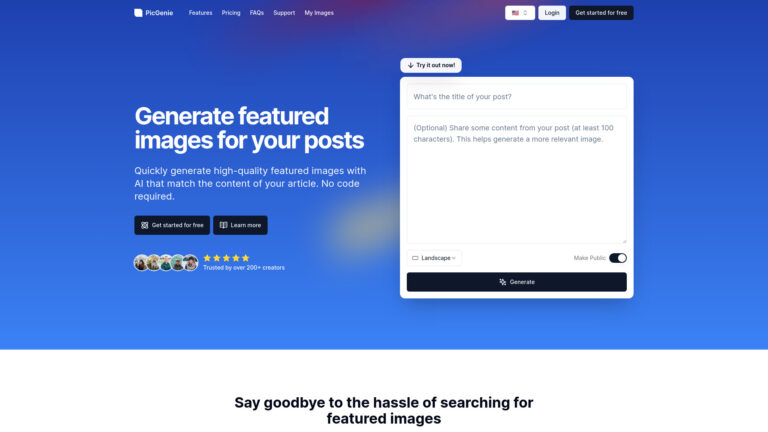 Advanced Picgenie AI Tool Review