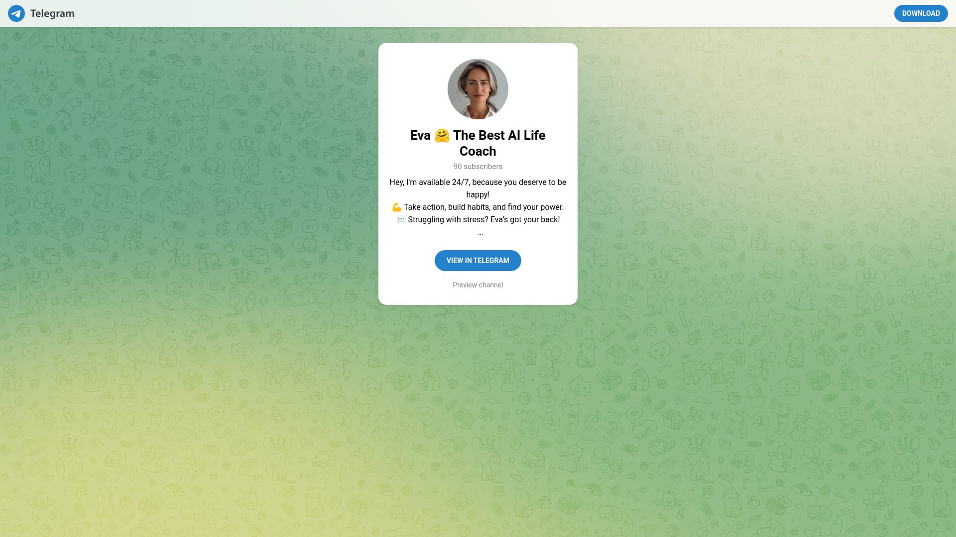 Eva 🤗 The Best AI Life Coach logo