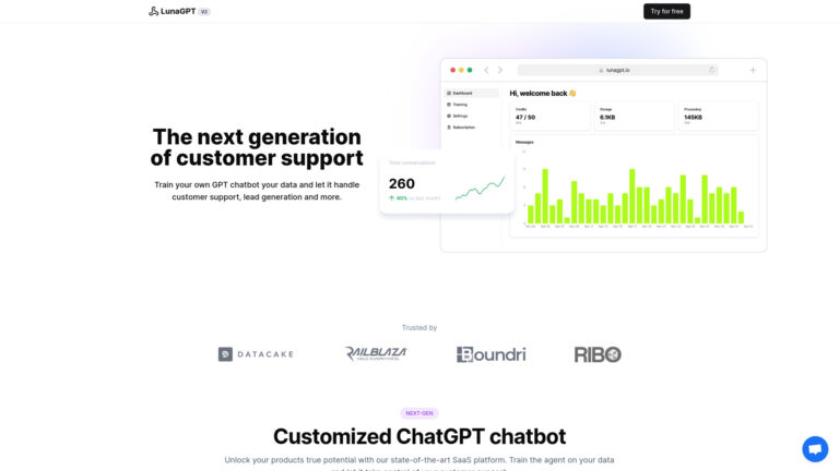 Top Lunagpt AI Tool Review