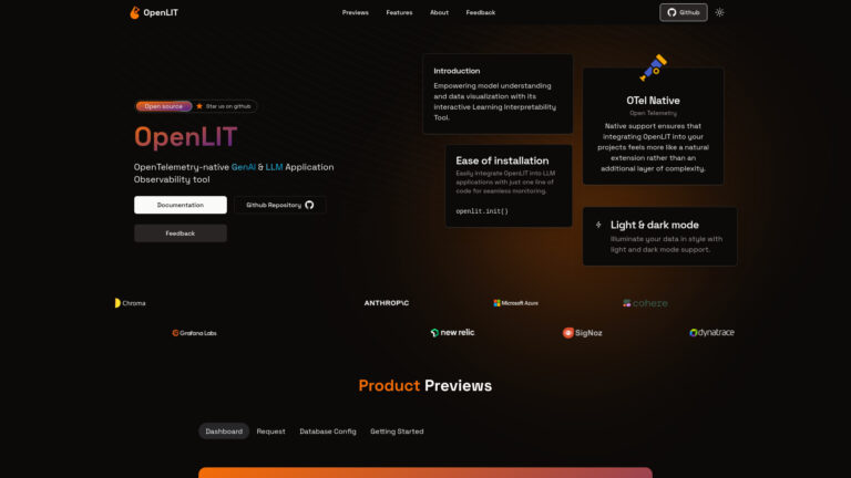 Free Openlit AI Tool Review