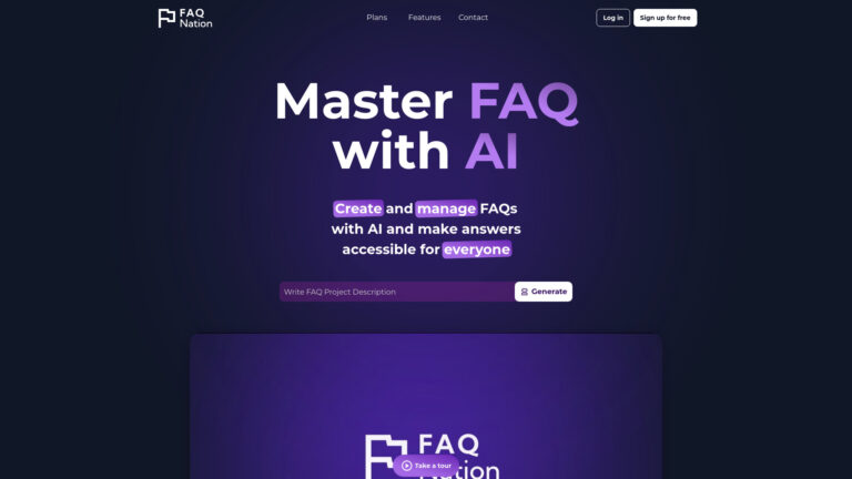 Powerful Faq Nation AI Tool Review