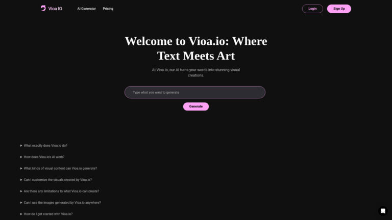 New Vioa.io AI Tool Review