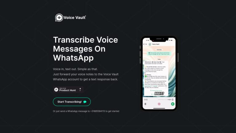 Innovative Voice Vault AI Tool Review