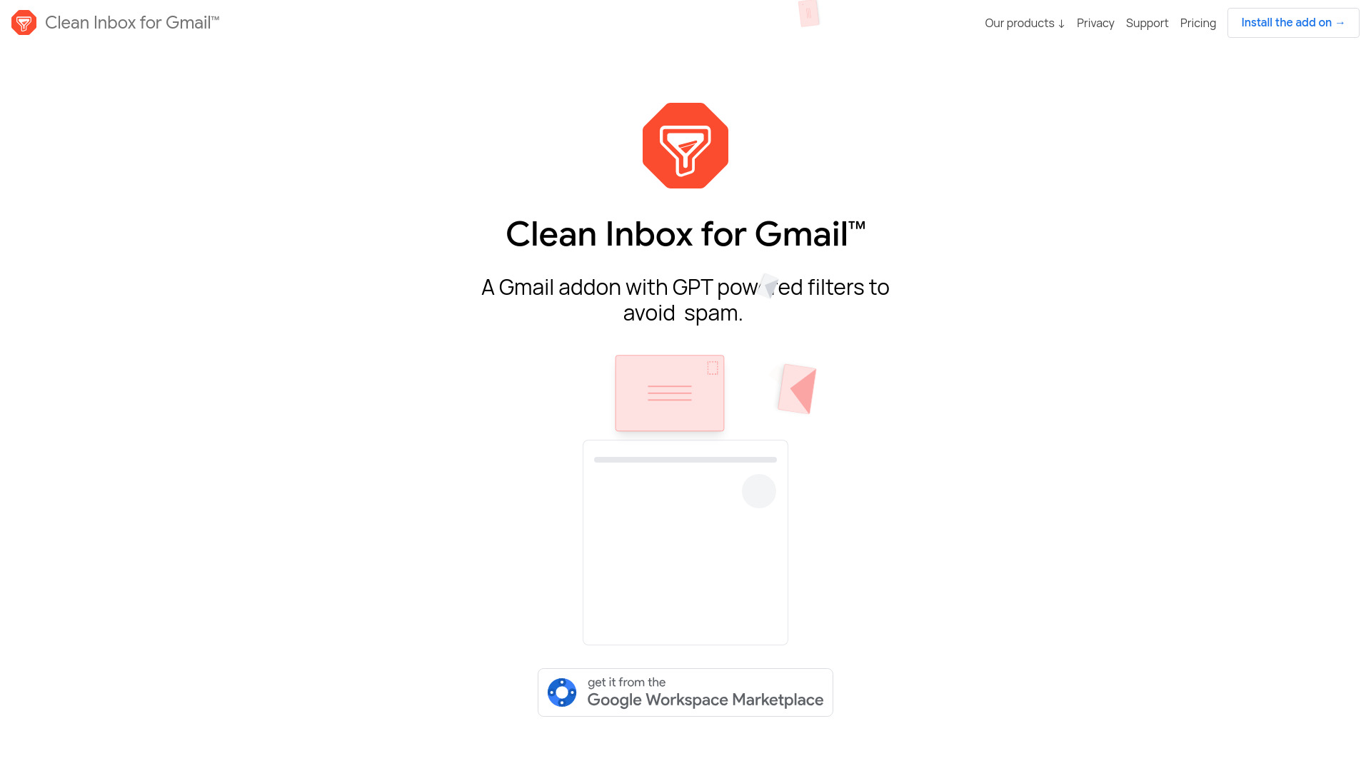 Clean Inbox for Gmail™ logo