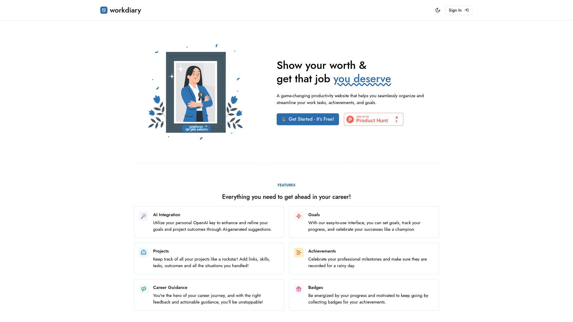 Workdiary logo
