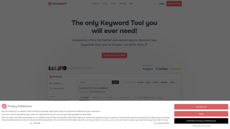 Trending Seospark.io AI Tool Review