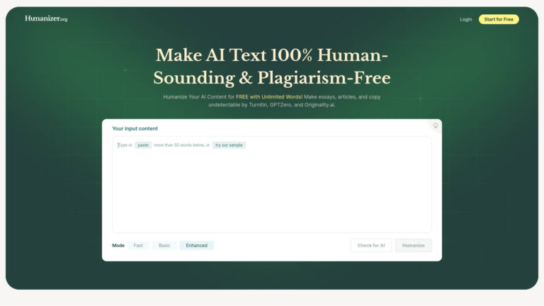 Best Humanizer.org AI Tool Review