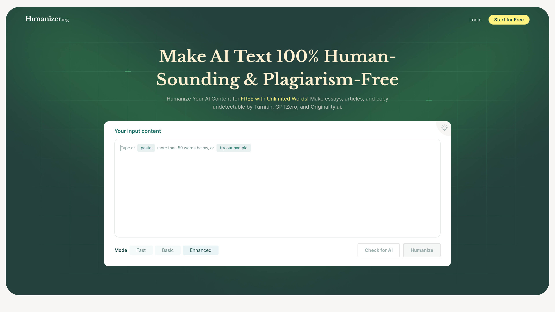Humanizer.org logo