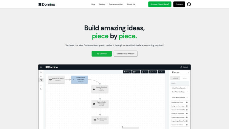 Powerful Domino AI Tool Review