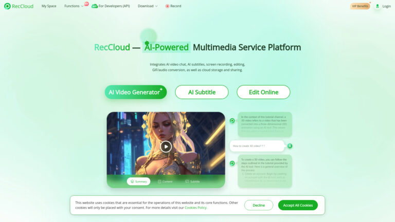 Top Reccloud AI Tool Review