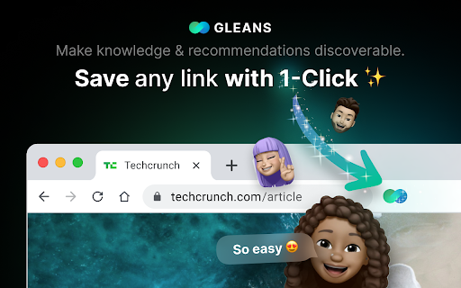 Gleans ai chrome extension