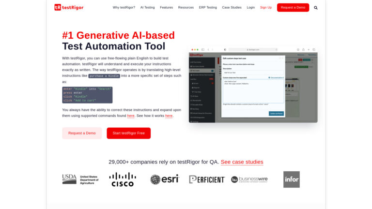 Powerful Testrigor AI Tool Review
