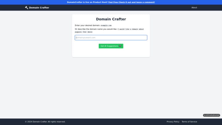 Trending Domain Crafter AI Tool Review