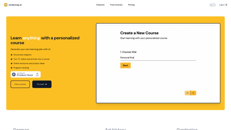 New Studymap.ai AI Tool Review
