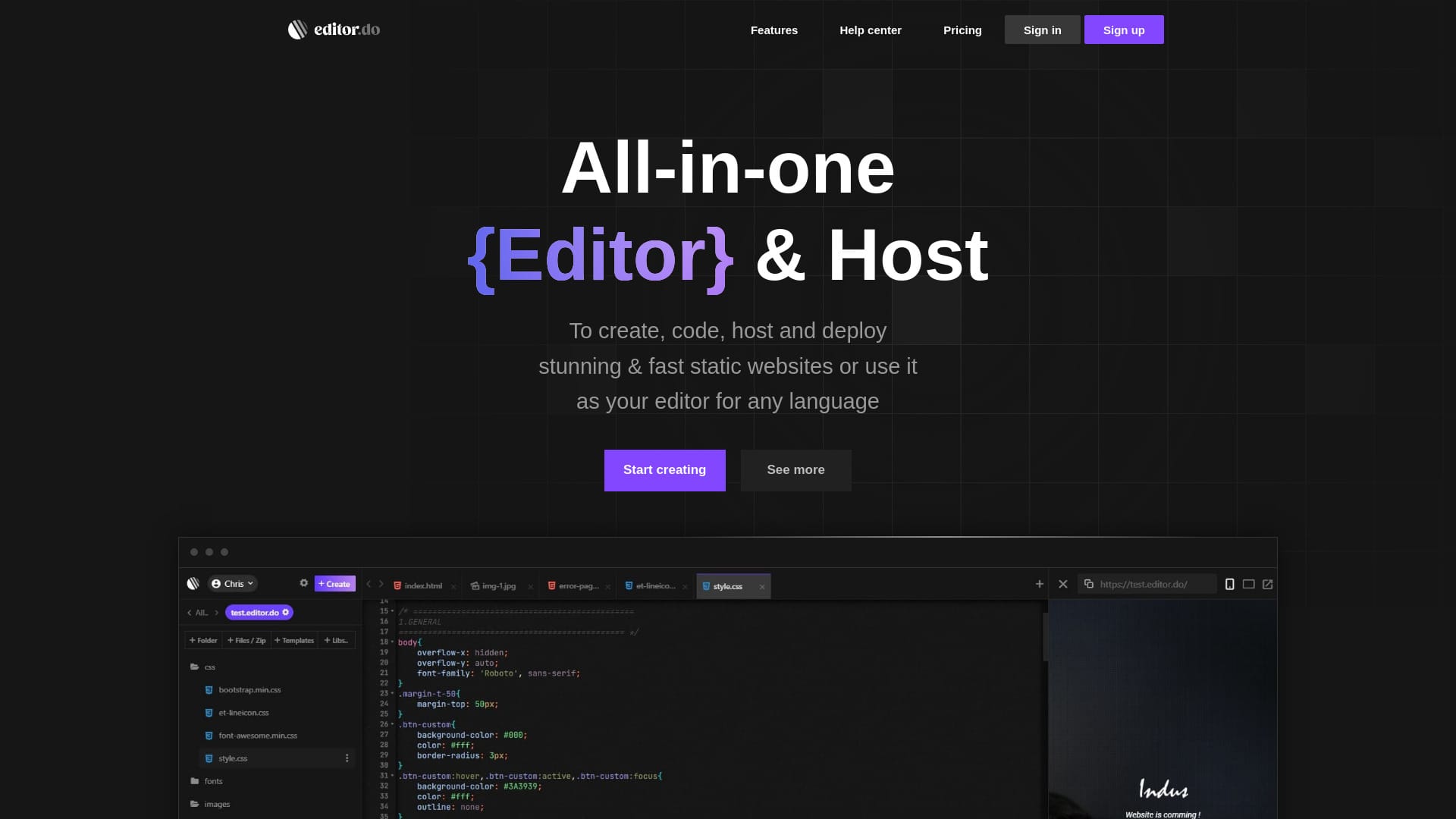 Editor.do logo