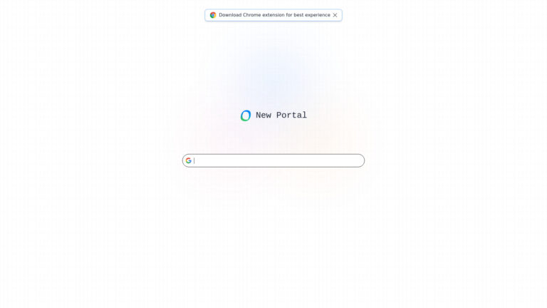 Innovative New Portal AI Tool Review
