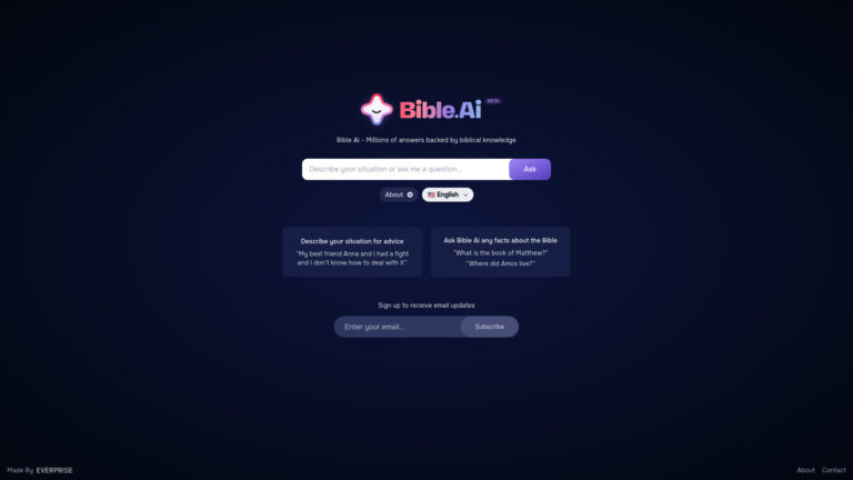 Smart Bible AI AI Tool Review