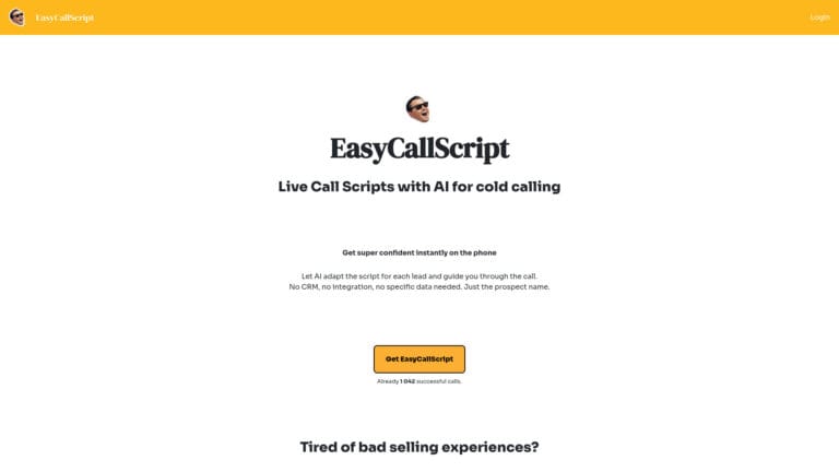 New Easycallscript AI Tool Review