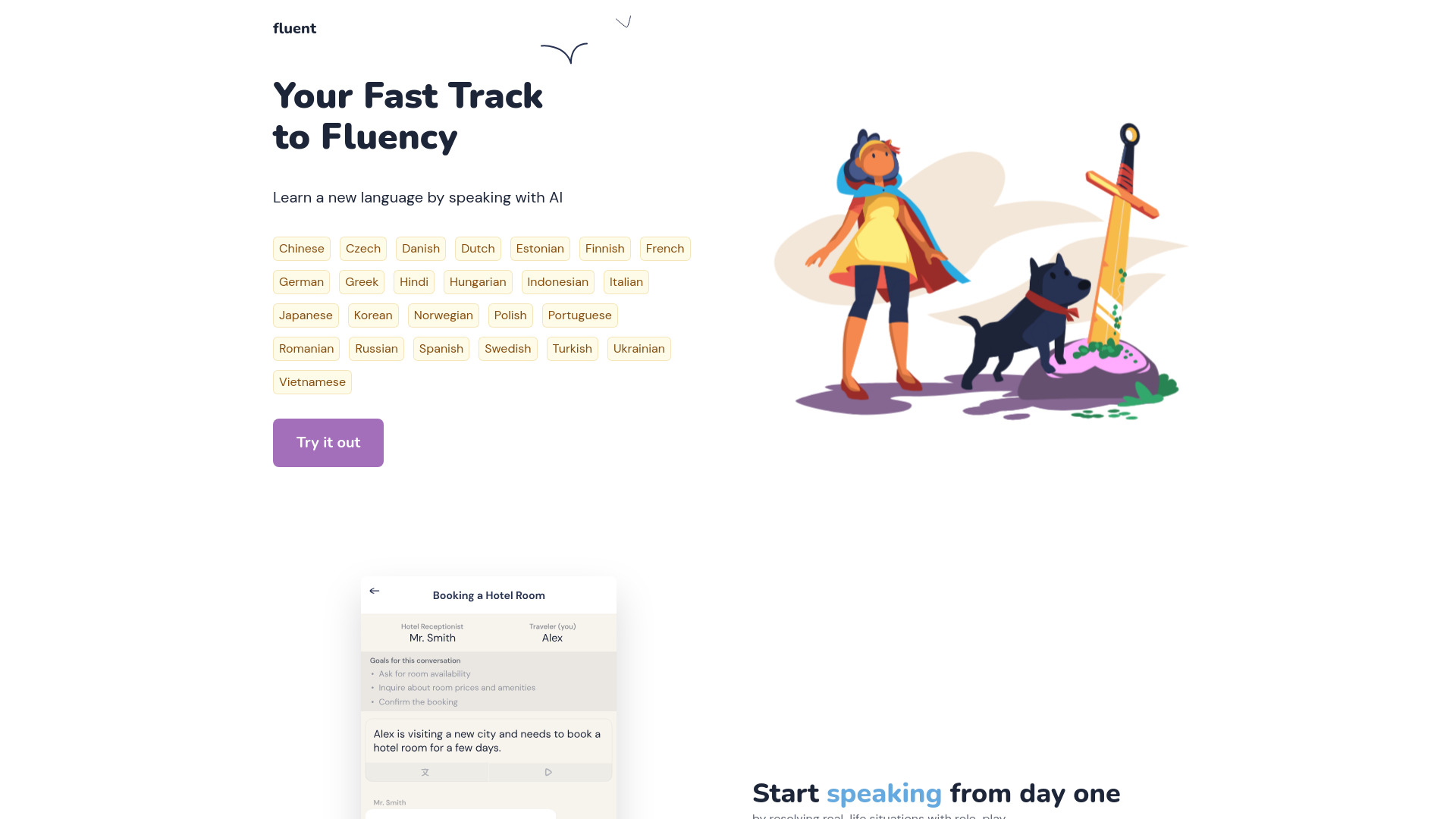 Fluent logo