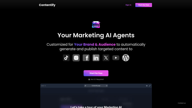 Innovative Contentify AI Tool Review