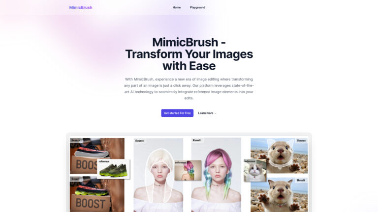 New Mimicbrush AI Tool Review