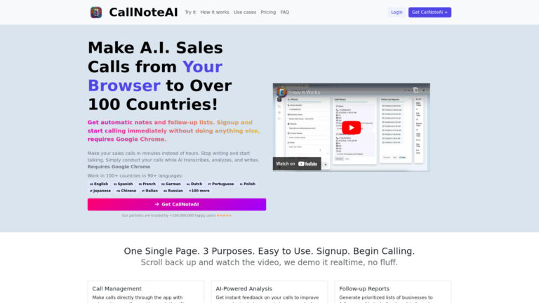 Powerful Callnoteai AI Tool Review