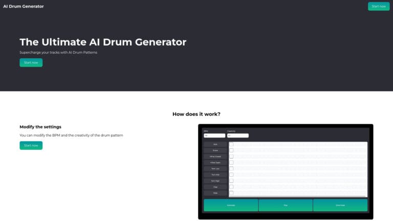 Trending AI Drum Generator AI Tool Review
