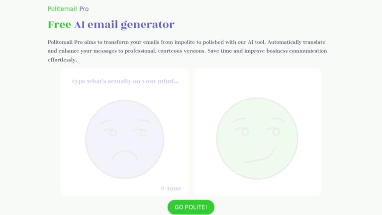 Advanced Politemail Pro AI Tool Review