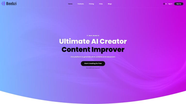 Top Beebzi.ai AI Tool Review