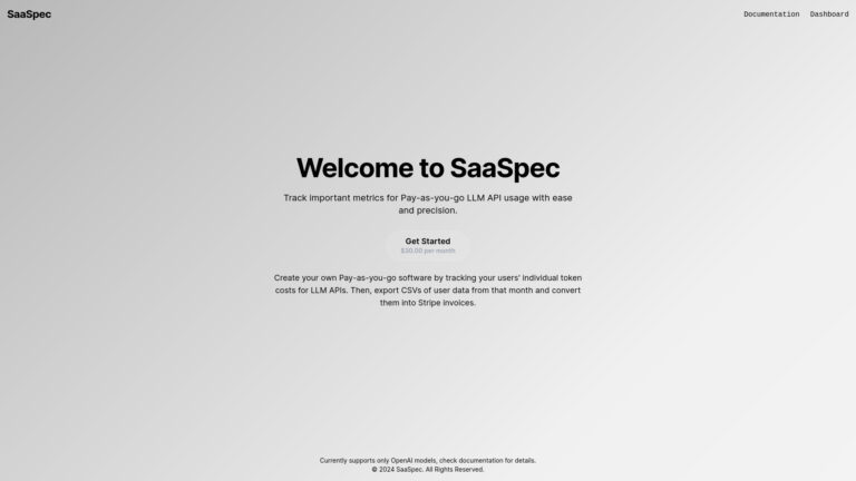 Advanced Saaspec AI Tool Review