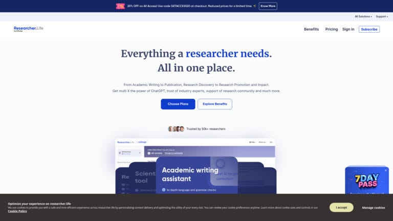 Popular Researcher.life AI Tool Review