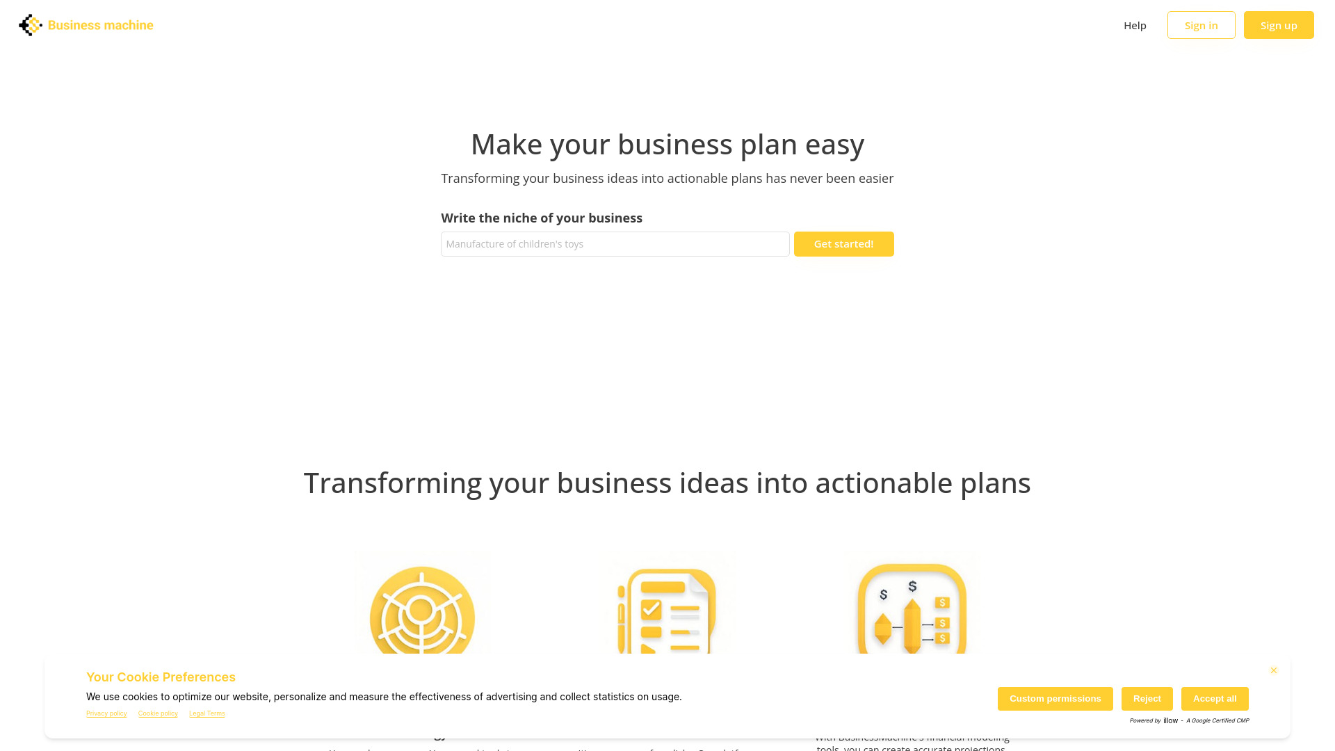 BusinessMachine.org logo