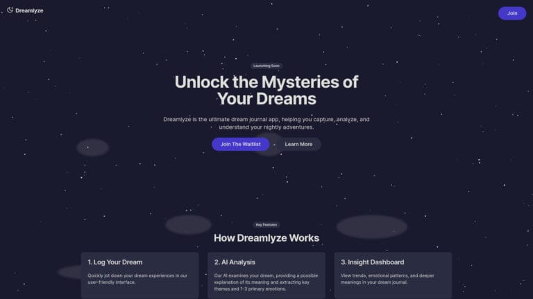 Powerful Dreamlyze AI Tool Review