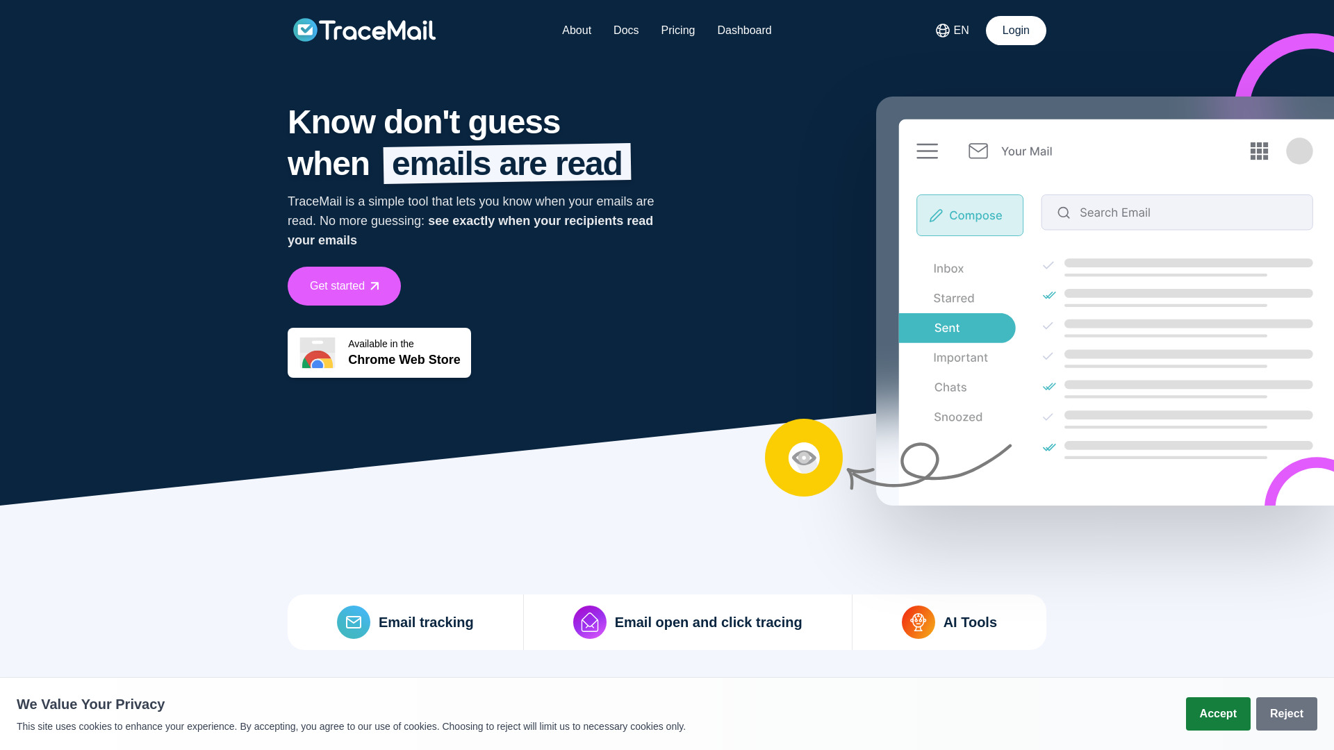 TraceMail logo