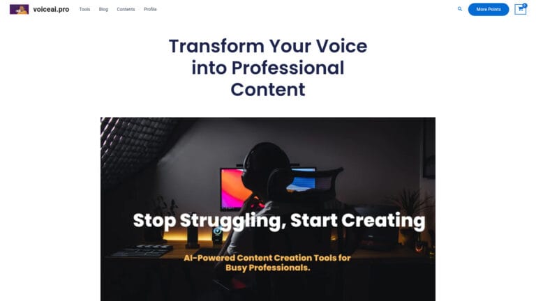 Advanced Voiceai.pro AI Tool Review