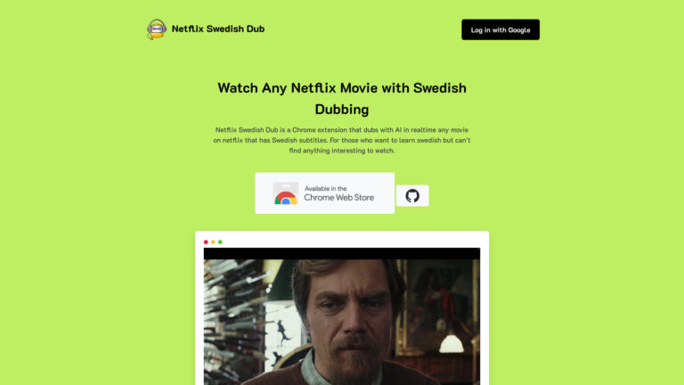 Free Netflix Swedish Dub AI Tool Review
